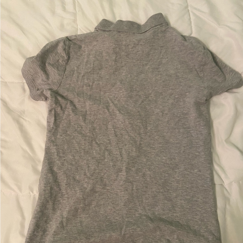 Grey Aeropostale polo womens. (size large)